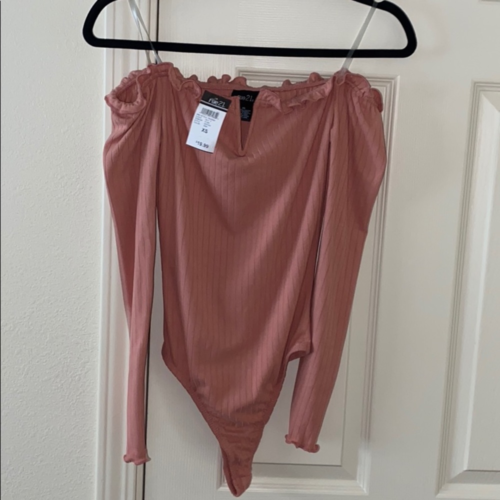 RUE21 off the shoulder bodysuit